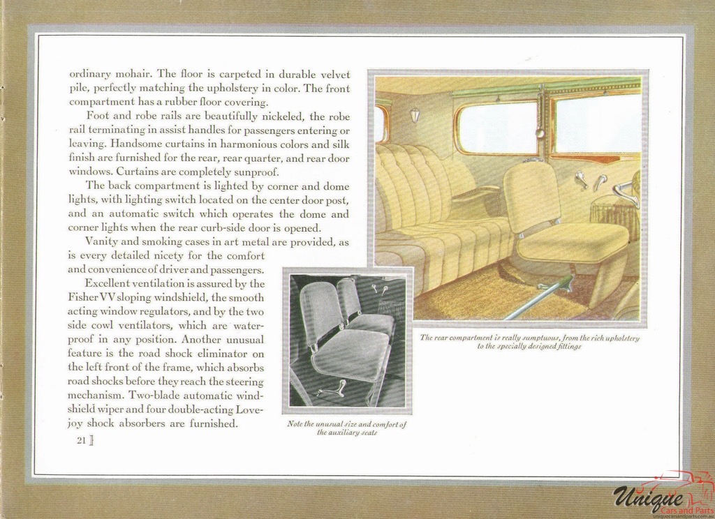 1930 Buick Prestige Brochure Page 3